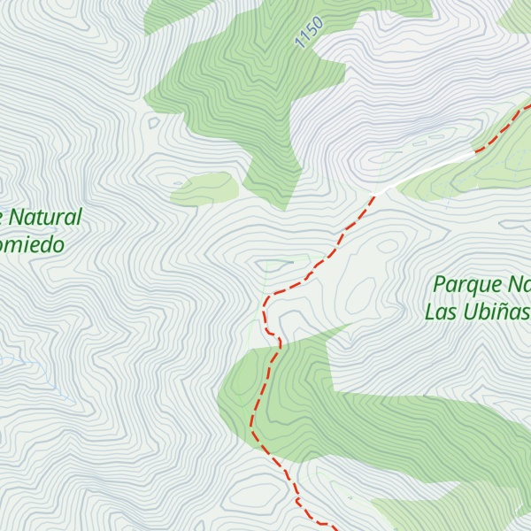 Map of Pico Balgabín