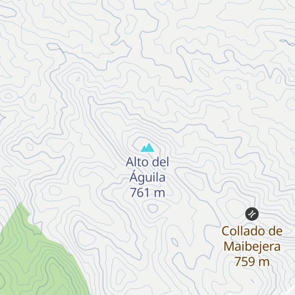 Map of Alto del Águila