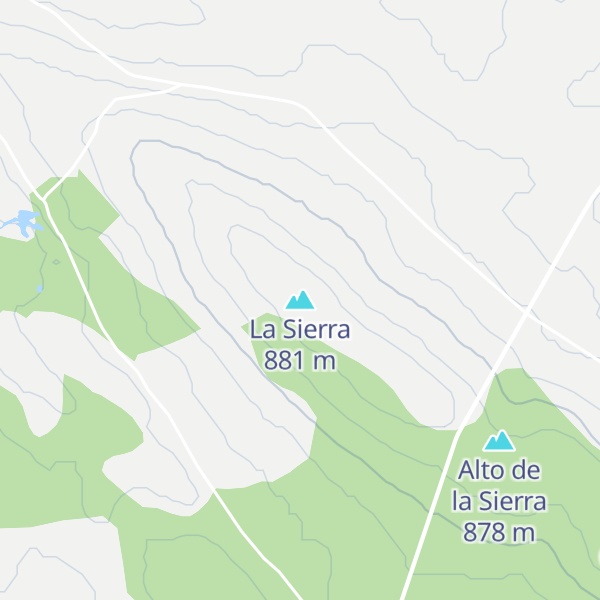 Map of La Sierra