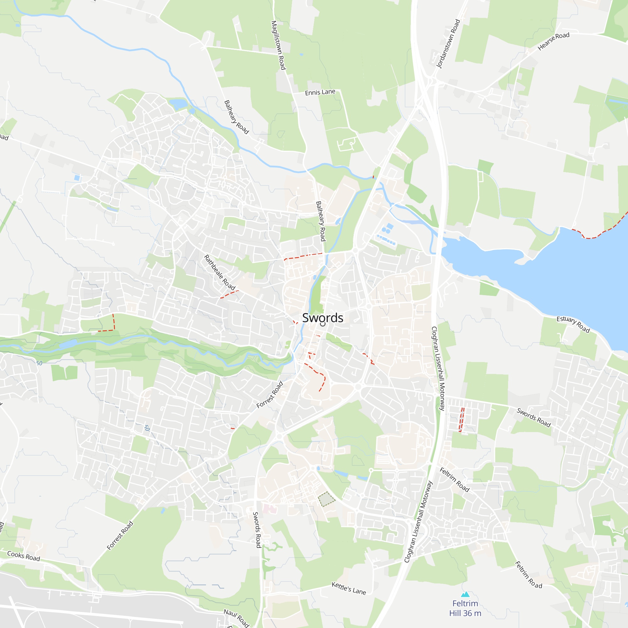 Fingal Tourism Office map