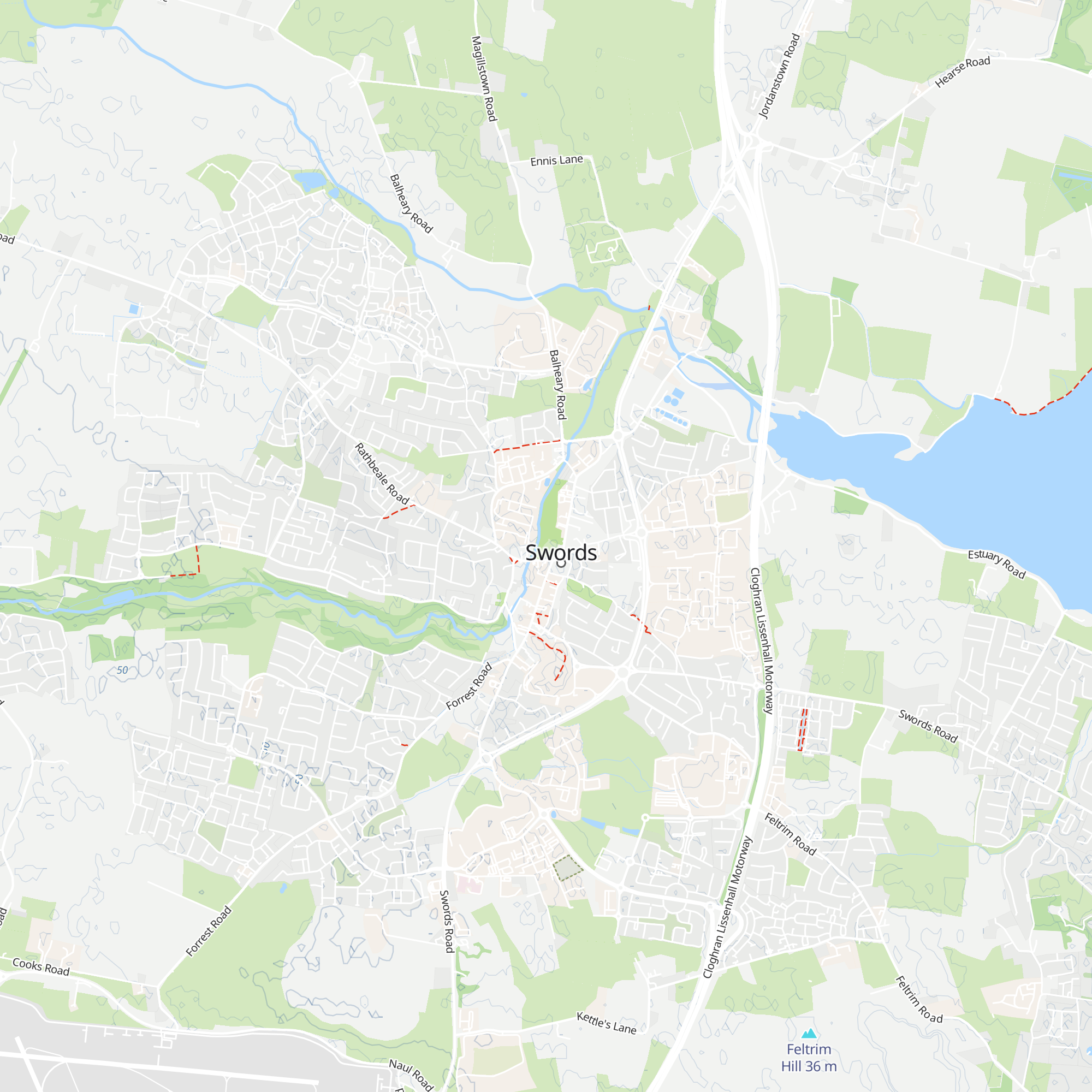 Fingal Tourism Office map