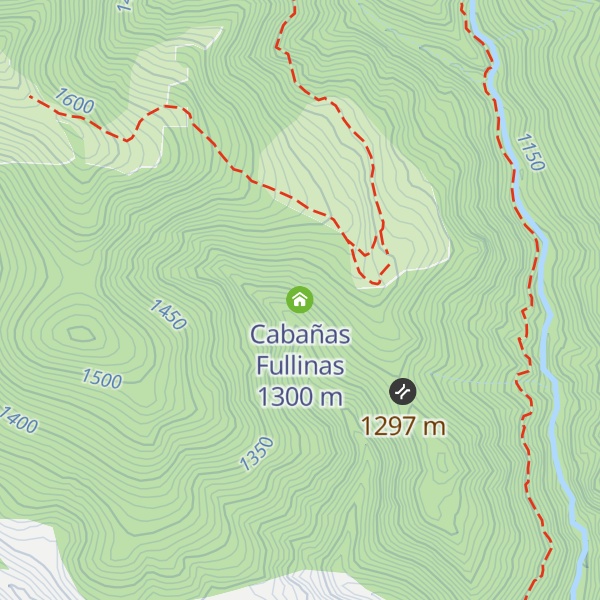 Map of Cabañas Fullinas