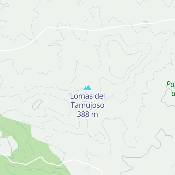 Map of Lomas del Tamujoso