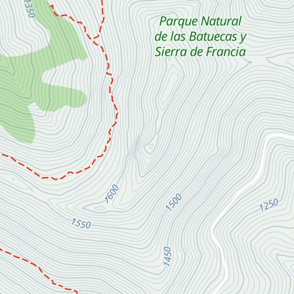 Map of Pico de la Ventana