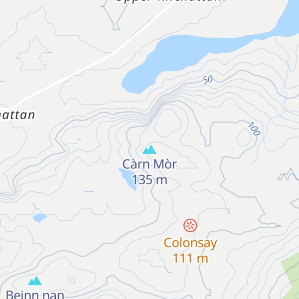 Map of Càrn Mòr