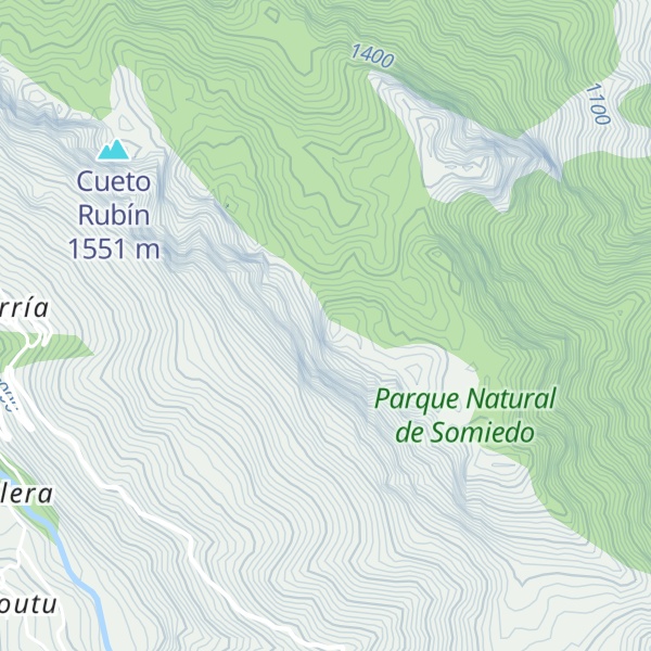 Map of Palombera