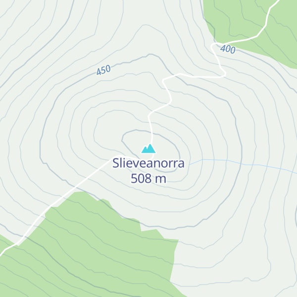 Map of Slieveanorra
