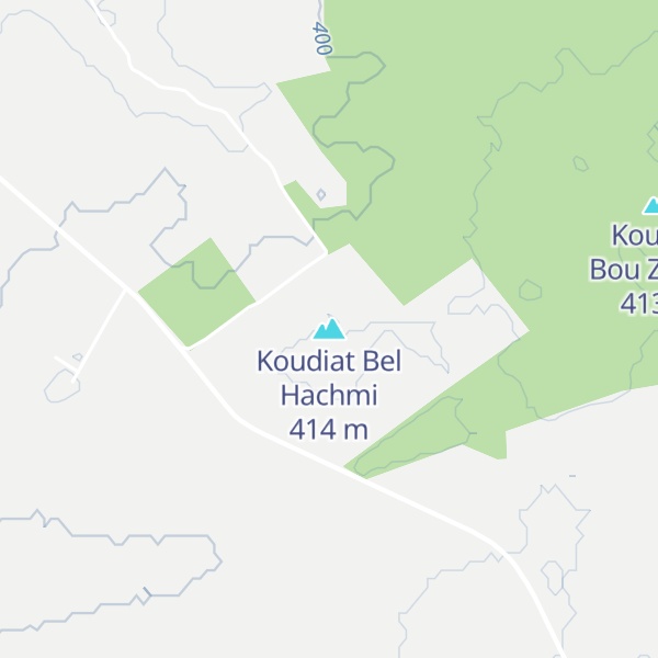 Map of Koudiat Bel Hachmi