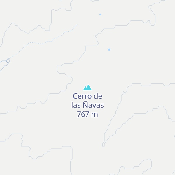Map of Cerro de las Ñavas