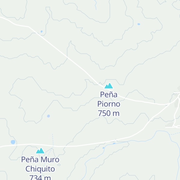 Map of Peña de los Ladrones