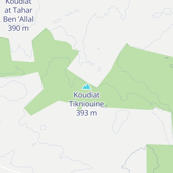 Map of Koudiat Tikniouine