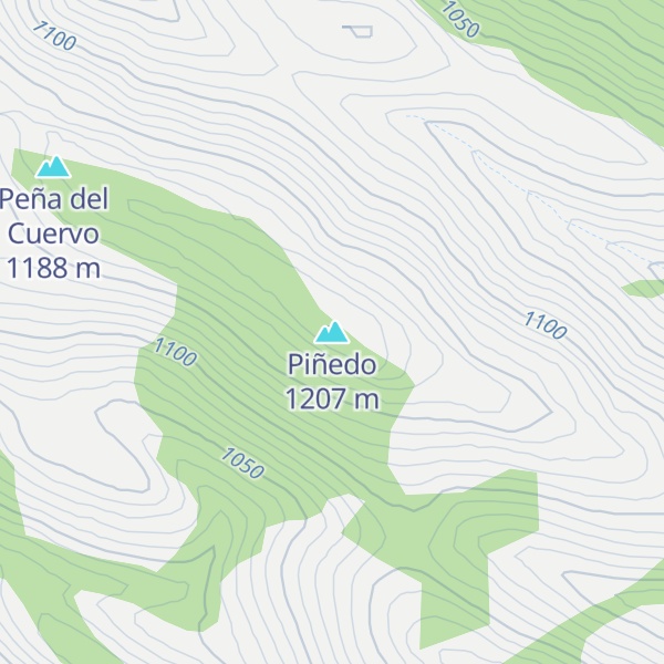 Map of Piñedo