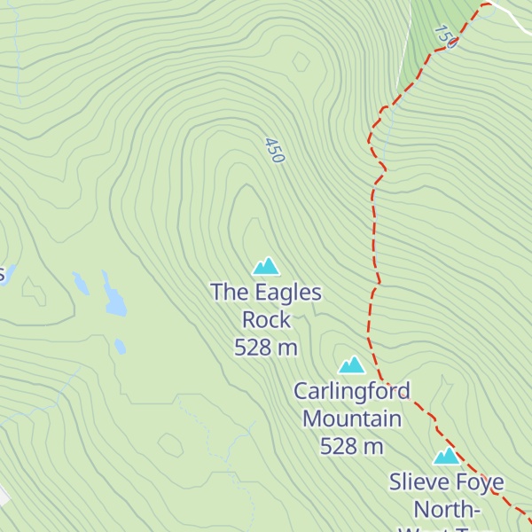 Map of The Eagles Rock