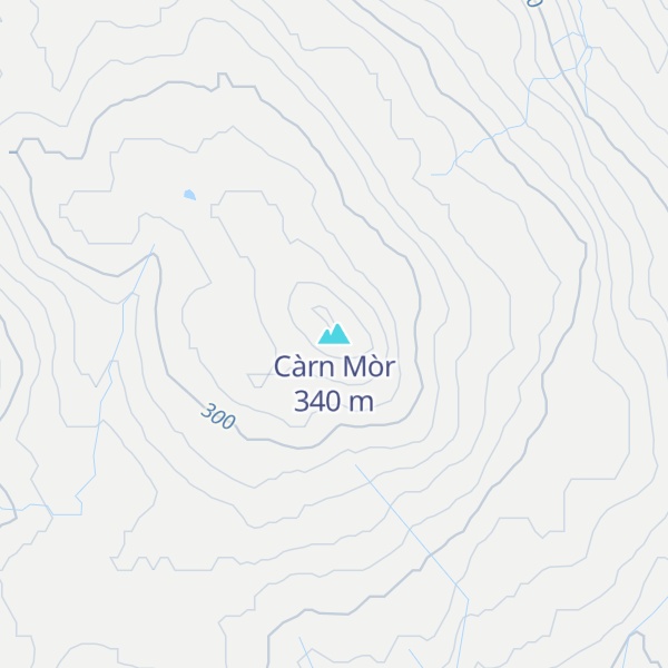 Map of Càrn Mòr