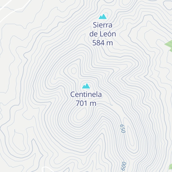 Map of Centinela