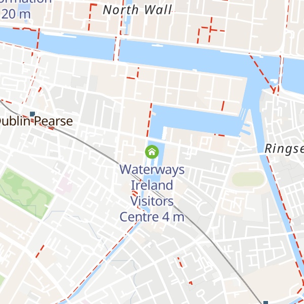 Map of Waterways Ireland Visitors Centre