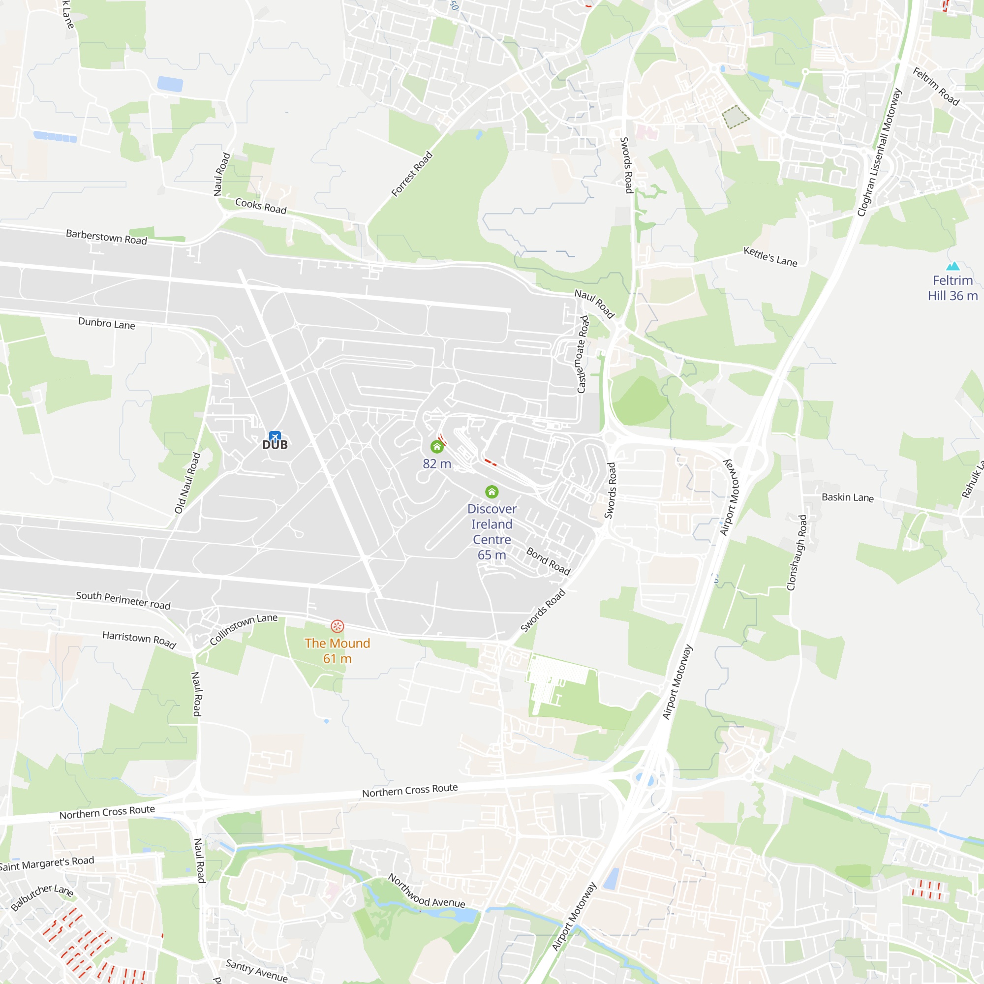 Discover Ireland Centre map