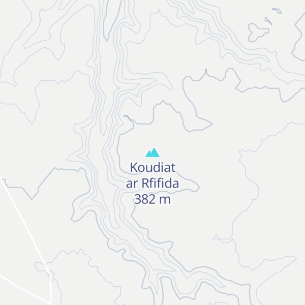 Map of Koudiat ar Rfifida
