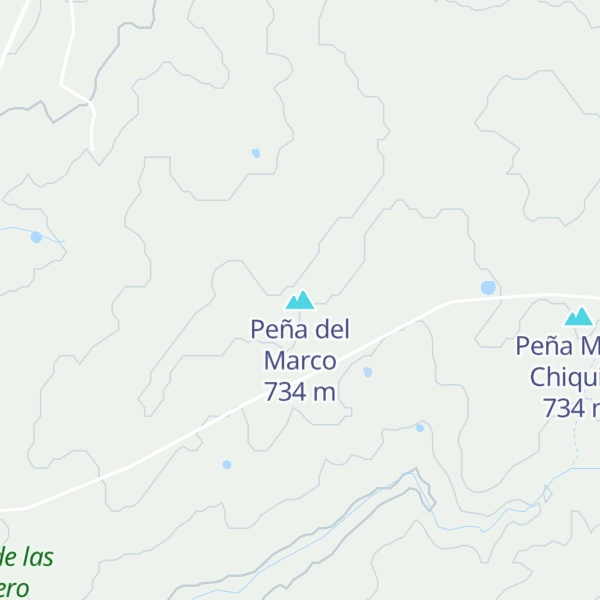 Map of Peña del Marco
