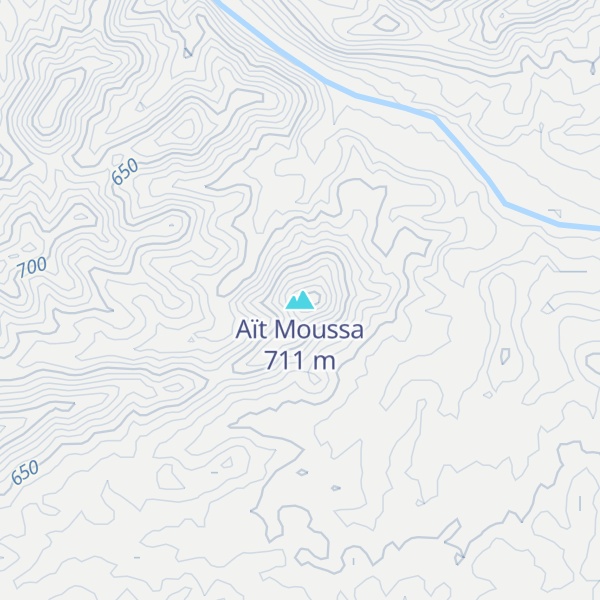 Map of Aït Moussa