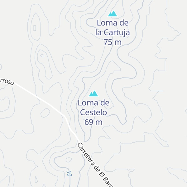 Map of Loma de Cestelo