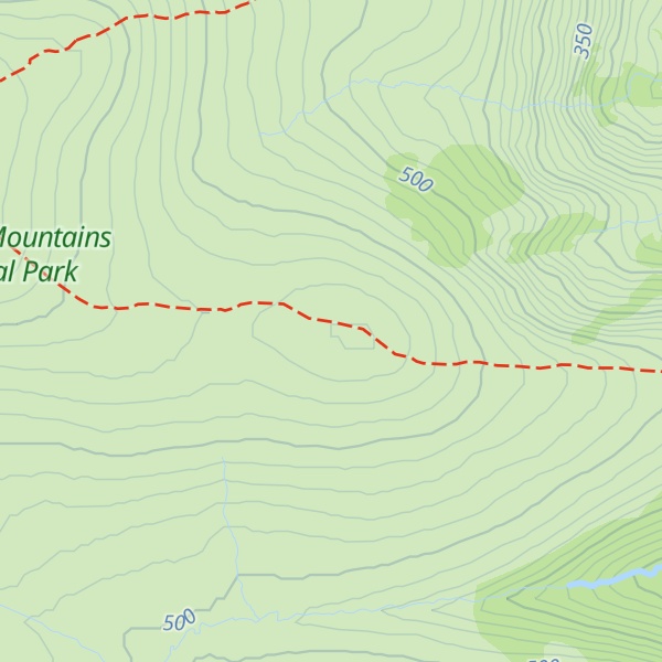 Map of Tonduff East Top