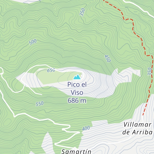 Map of Pico el Viso