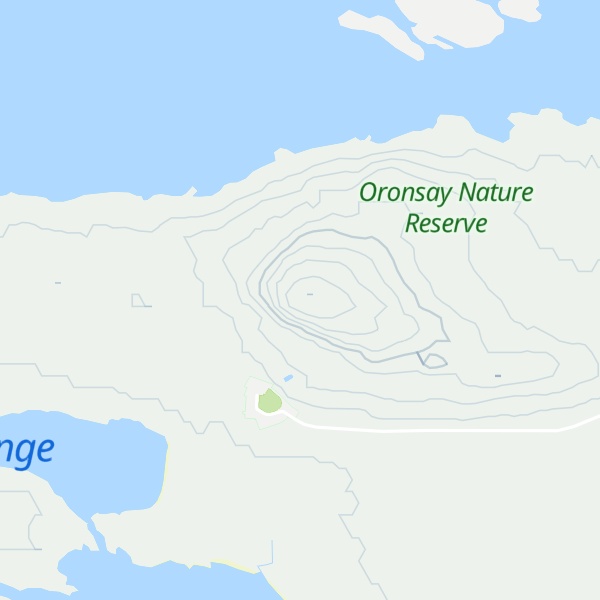 Map of Beinn Oronsay