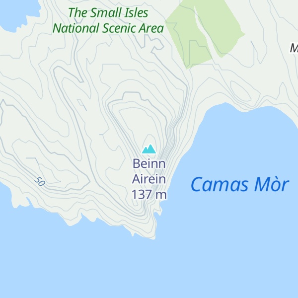 Map of Beinn Airein