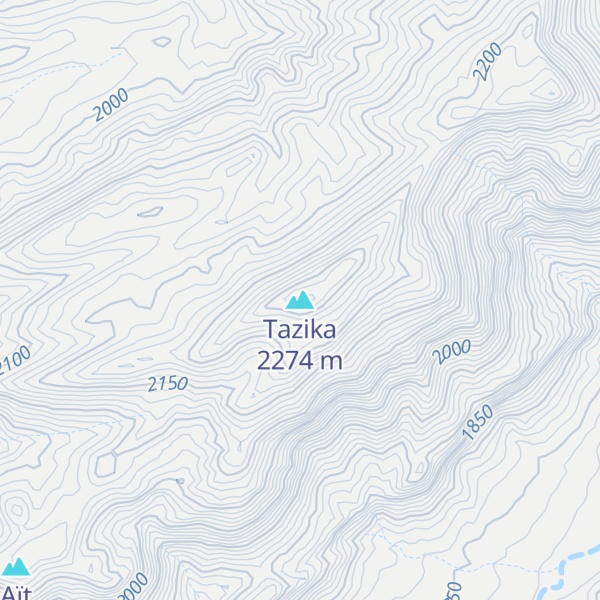 Map of Tazika