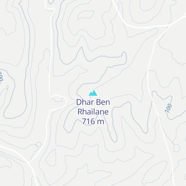 Map of Dhar Ben Rhaïlane