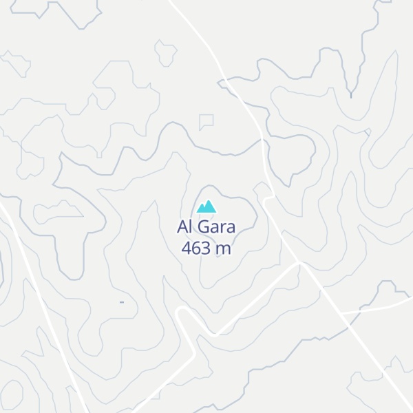Map of Al Gara
