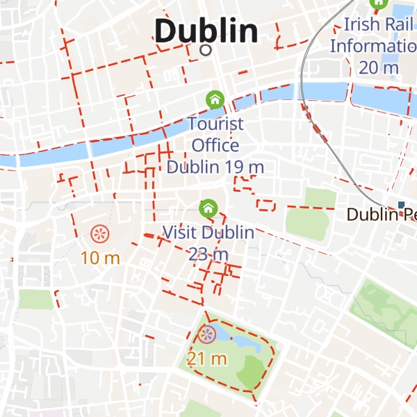 Map of Visit Dublin