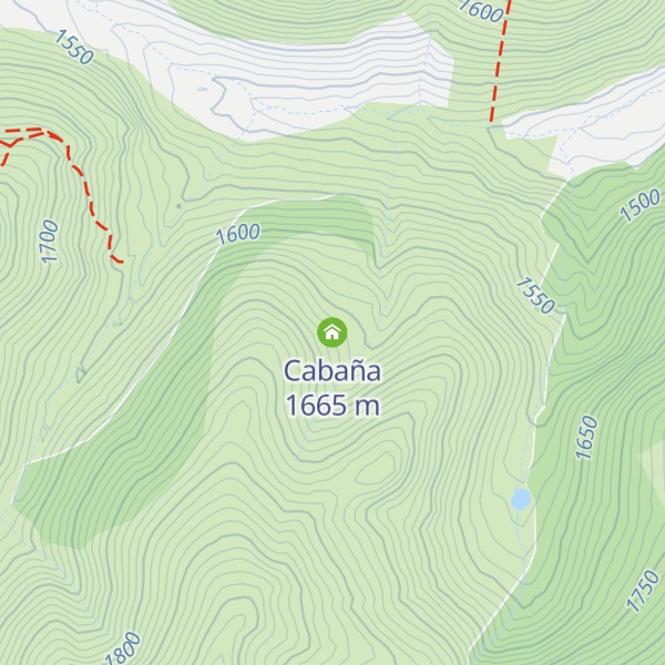 Map of Cabaña