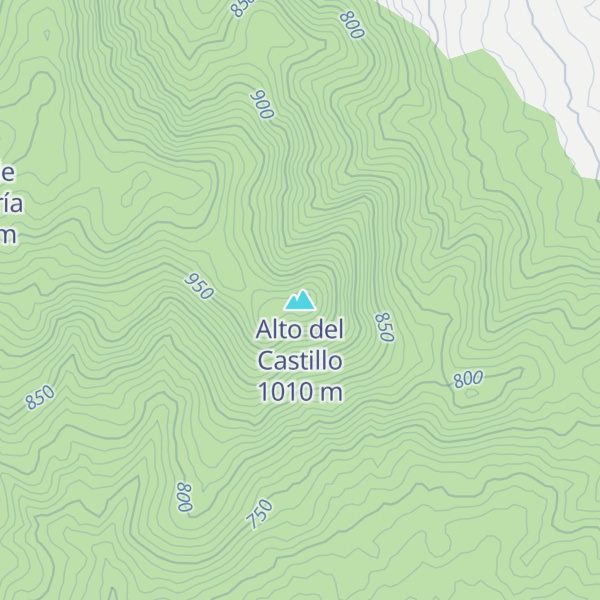 Map of Alto del Castillo