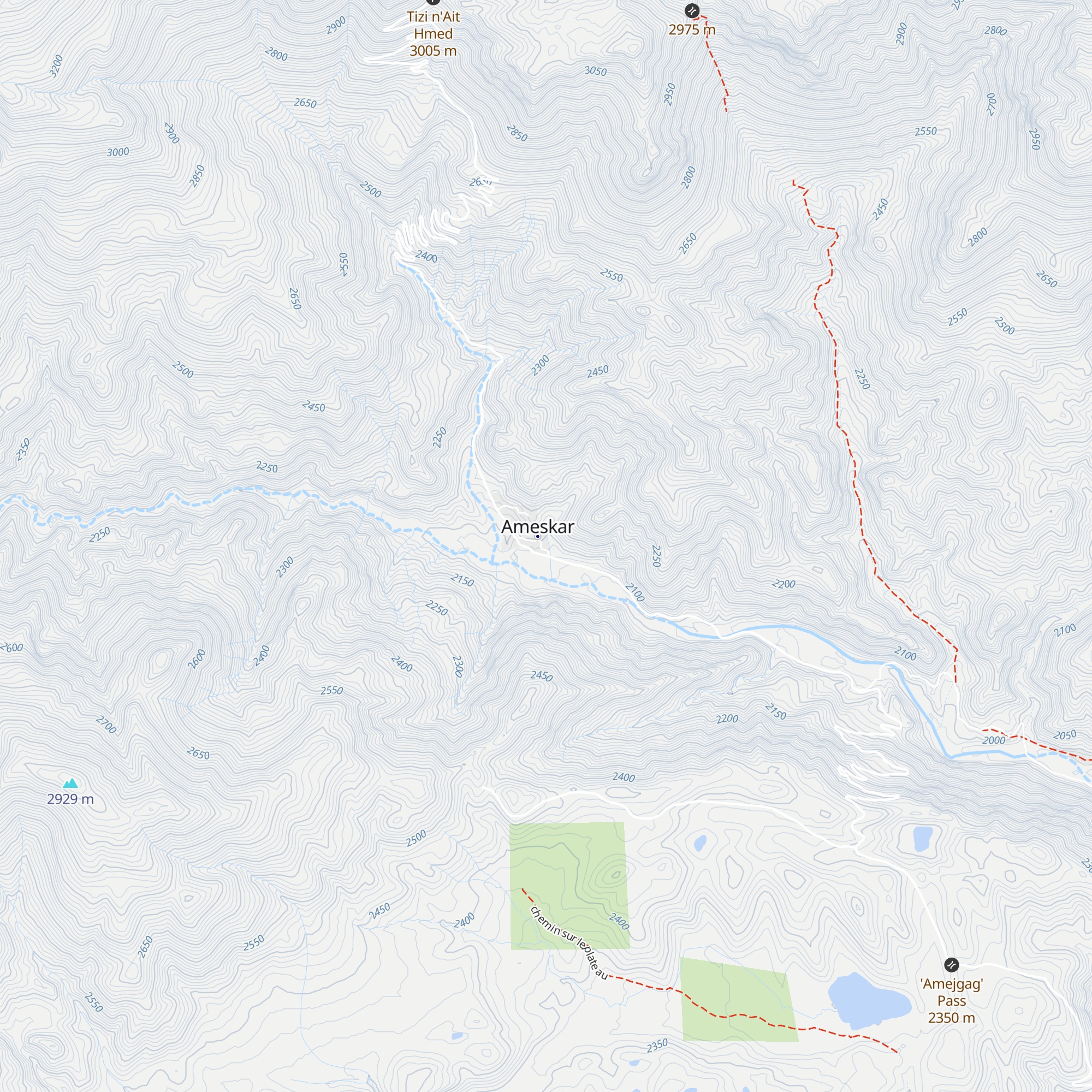 Gite d'etape chez Brahim map