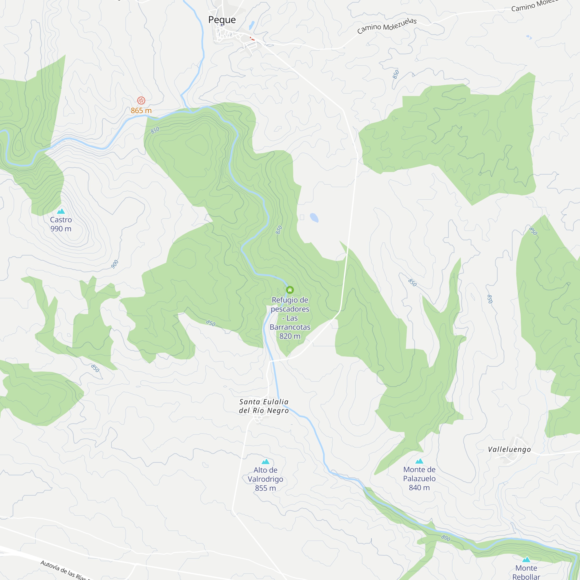 Refugio de pescadores - Las Barrancotas map