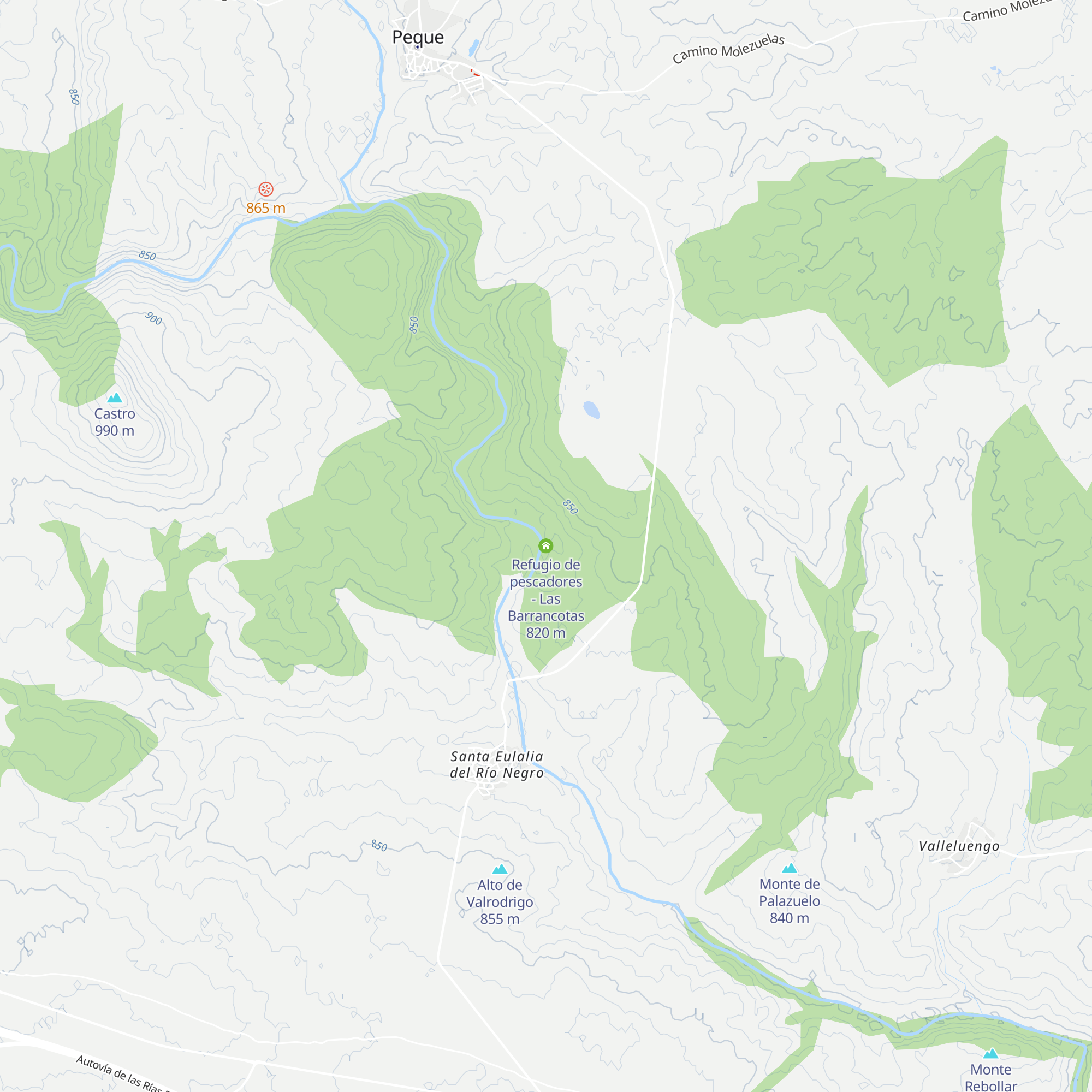 Refugio de pescadores - Las Barrancotas map