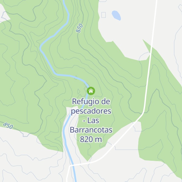 Map of Refugio de pescadores - Las Barrancotas