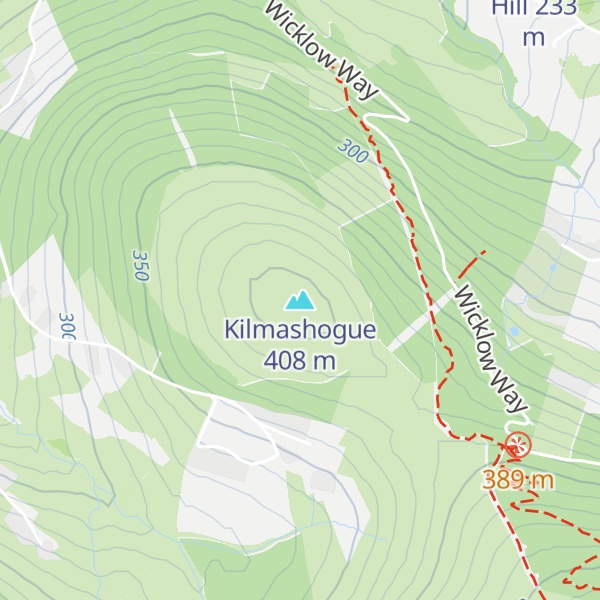 Map of Kilmashogue