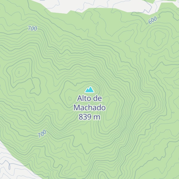 Map of Alto de Machado