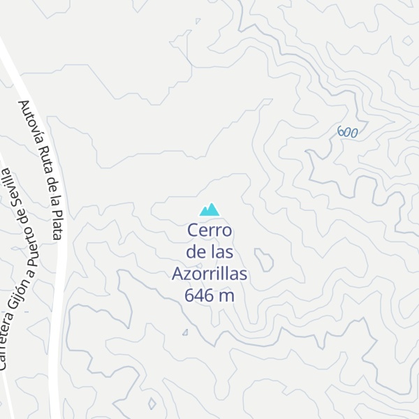 Map of Cerro de las Azorrillas