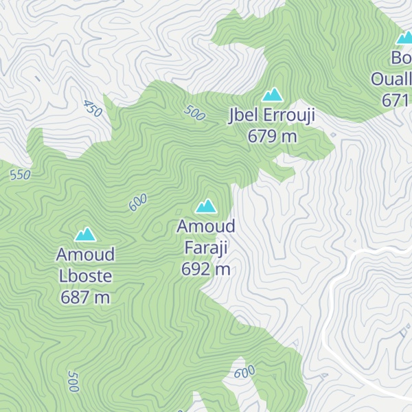 Map of Amoud Faraji