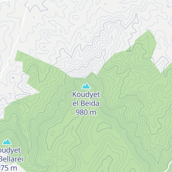 Map of Koudyet el Beida