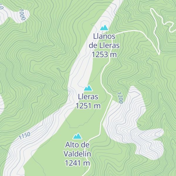 Map of Lleras