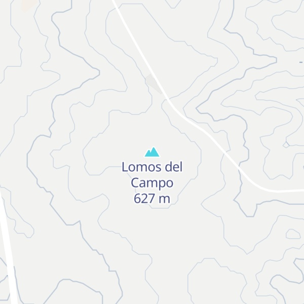 Map of Lomos del Campo