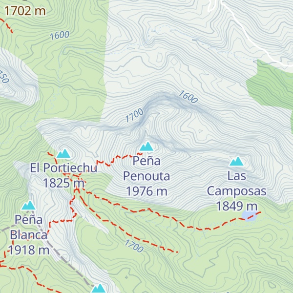 Map of Peña Penouta