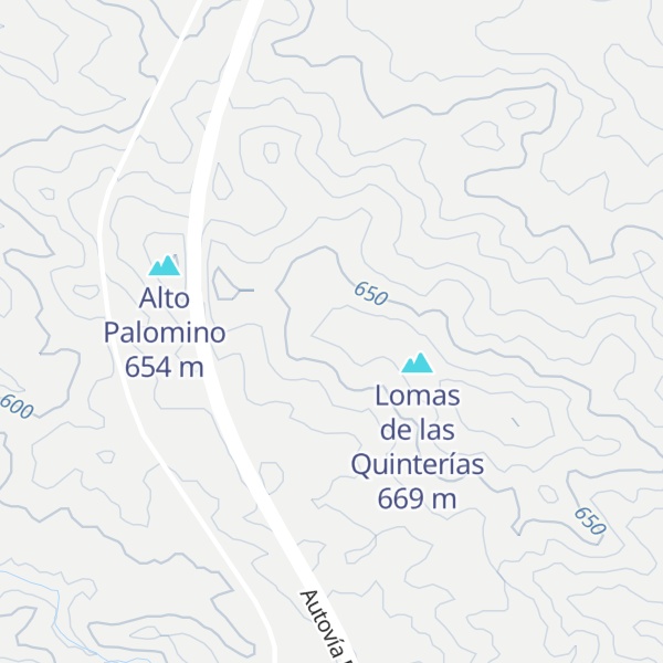 Map of Alto de las Quinterías