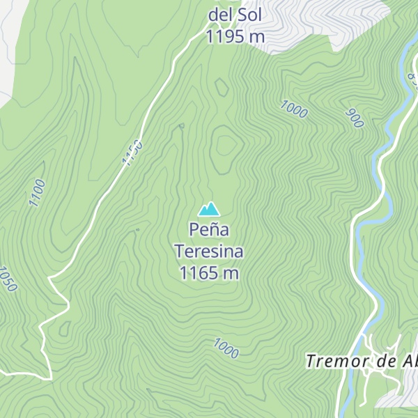 Map of Peña Teresina
