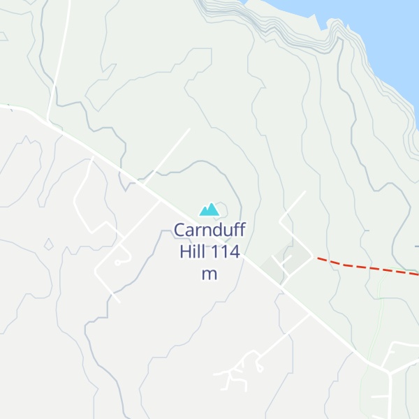 Map of Carnduff Hill